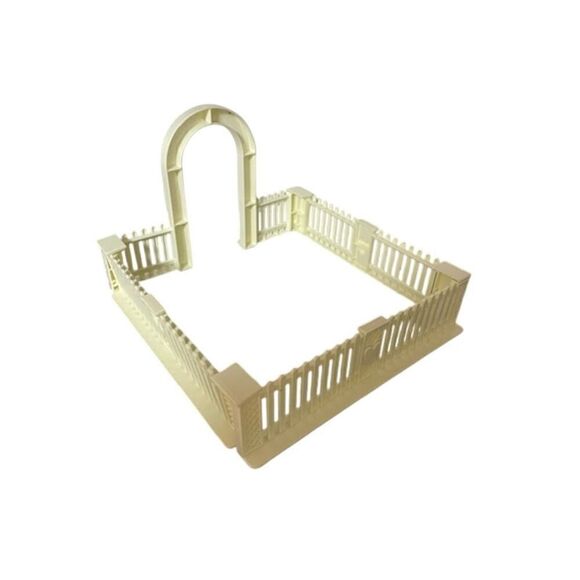 PLAYSKOOL Dollhouse VICTORIAN BACKYARD GARDEN TRELLIS FENCE ARBOR Fencing - Picture 4 of 4